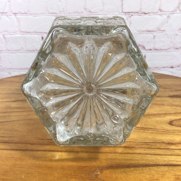 Vintage Anchor Hocking Wexford Clear Glass Decanter with Stopper - Picture 12 of 13